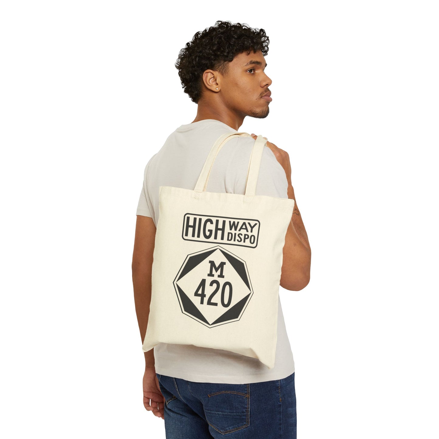 HIGHway Dispo M420 Cotton Canvas Tote Bag