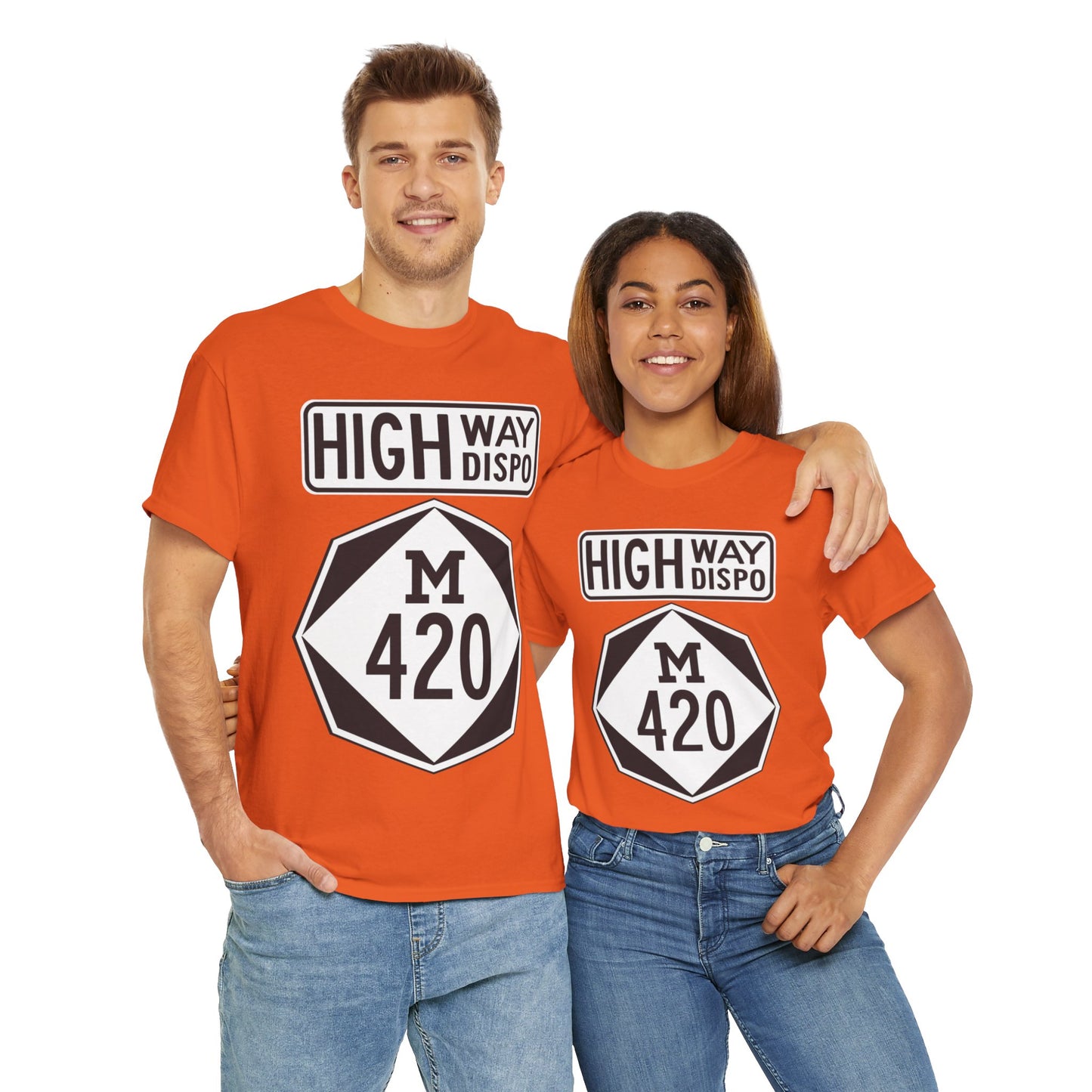 HIGHway Dispo M420 Unisex Heavy Cotton Tee