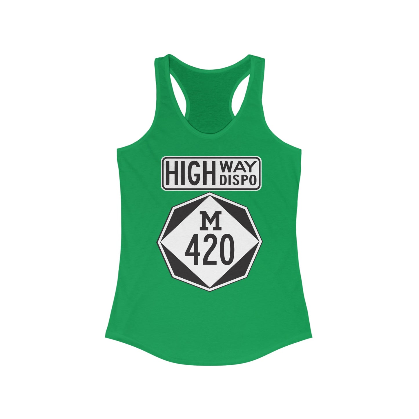 HIGHway Dispo M420 Women's Ideal Racerback Tank