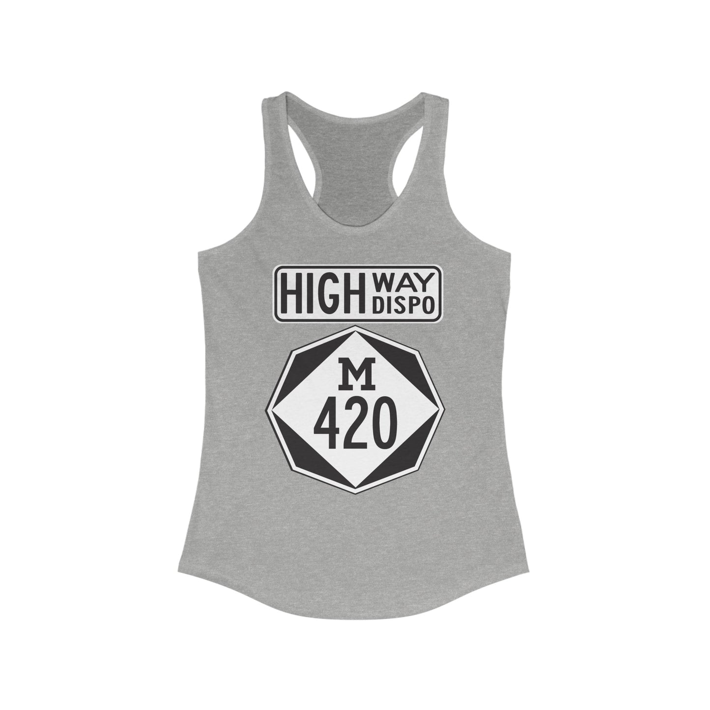 HIGHway Dispo M420 Women's Ideal Racerback Tank