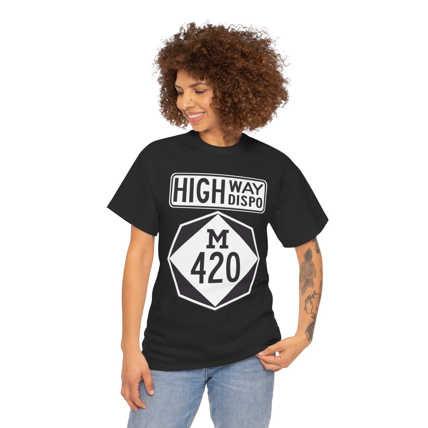 HIGHway Dispo M420 Unisex Heavy Cotton Tee