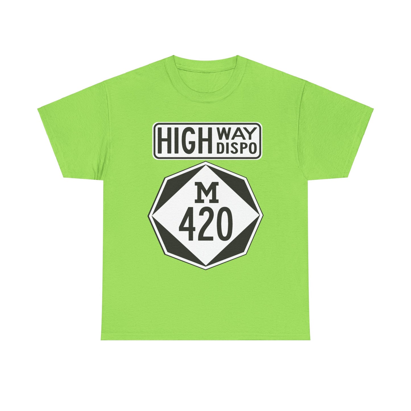 HIGHway Dispo M420 Unisex Heavy Cotton Tee