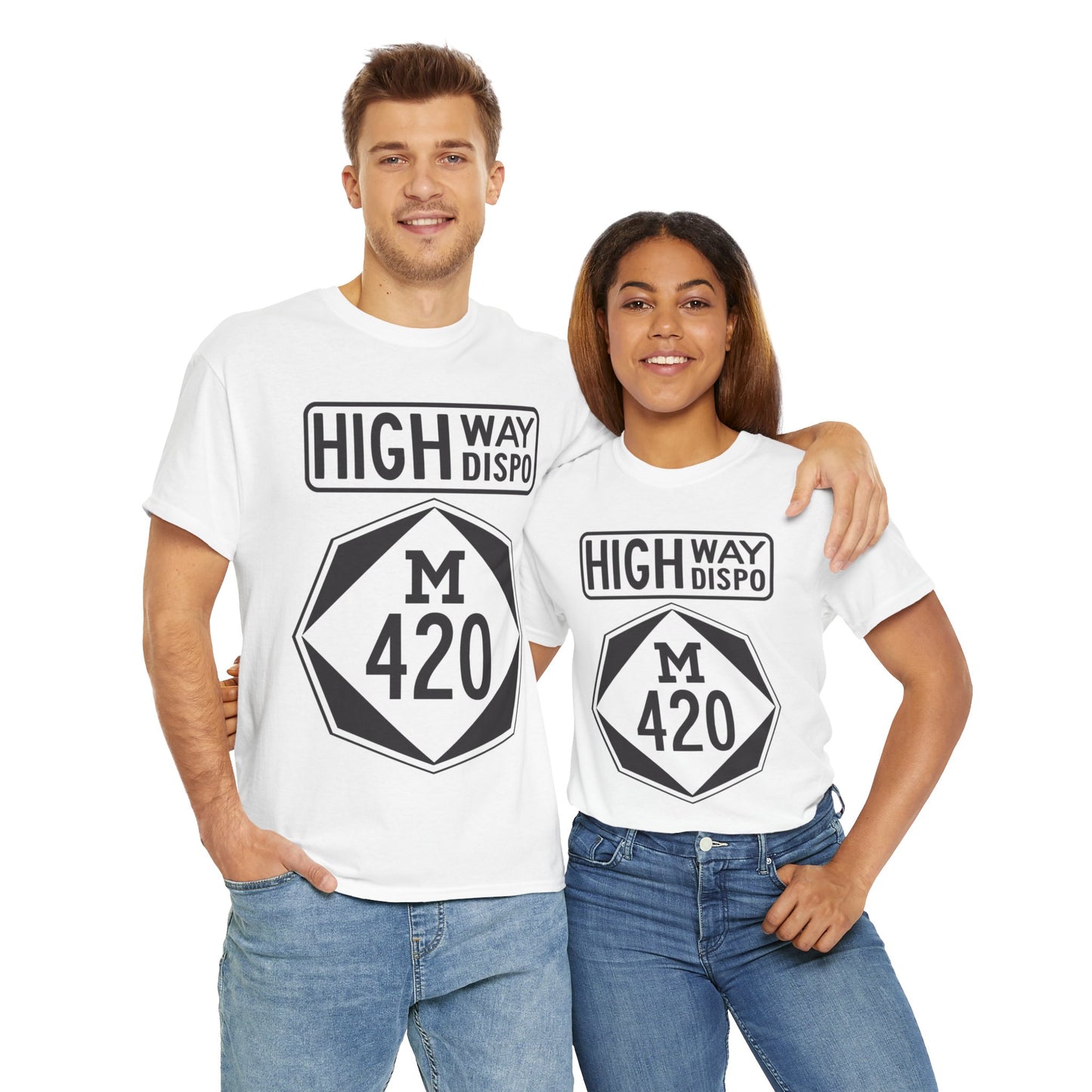 HIGHway Dispo M420 Unisex Heavy Cotton Tee