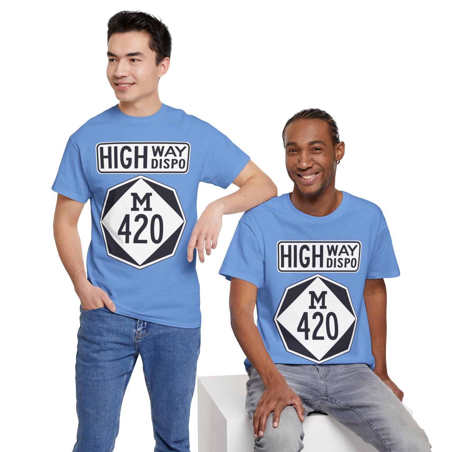 HIGHway Dispo M420 Unisex Heavy Cotton Tee