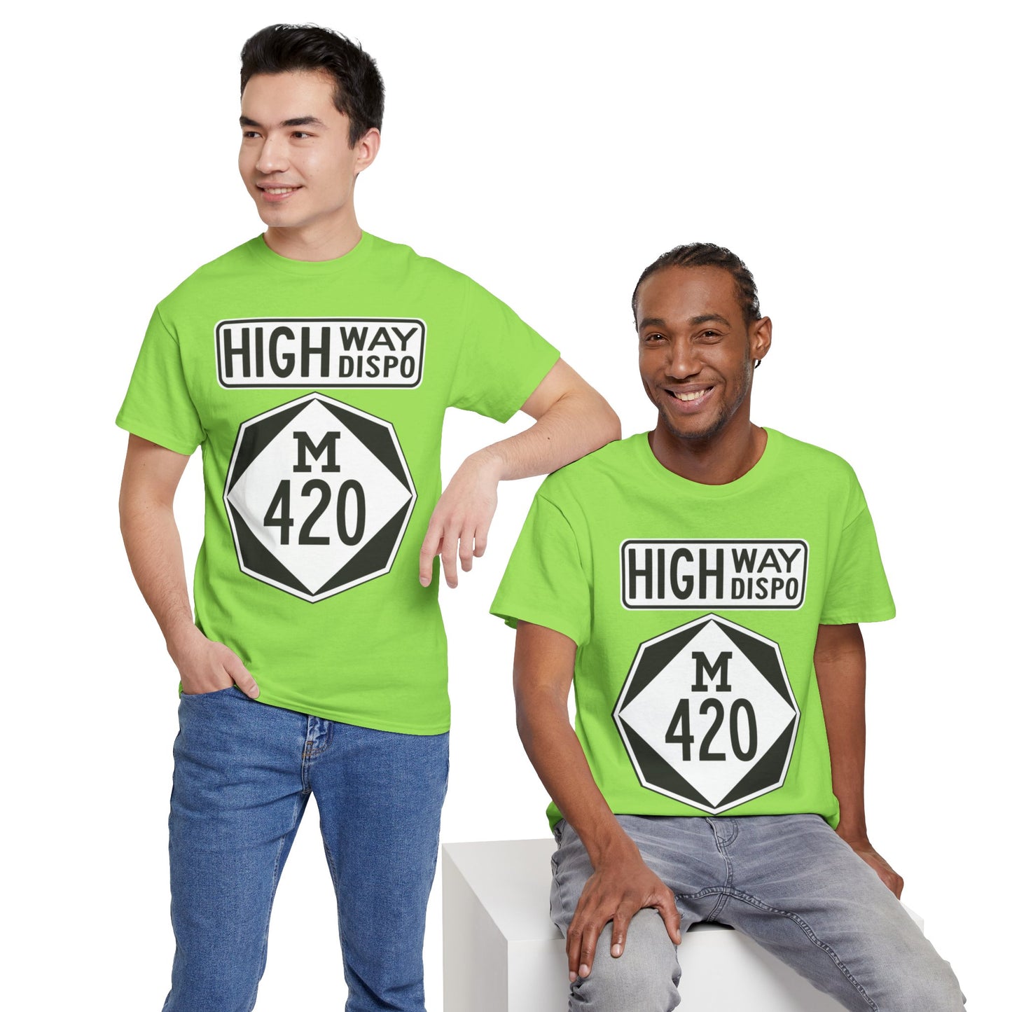 HIGHway Dispo M420 Unisex Heavy Cotton Tee