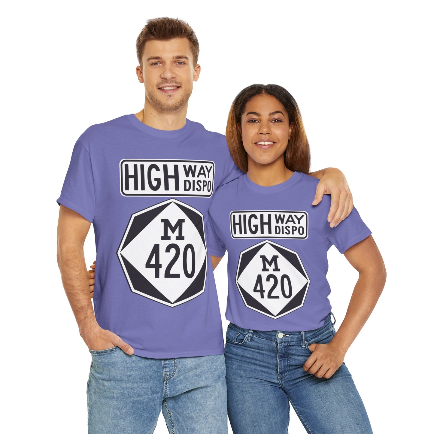 HIGHway Dispo M420 Unisex Heavy Cotton Tee