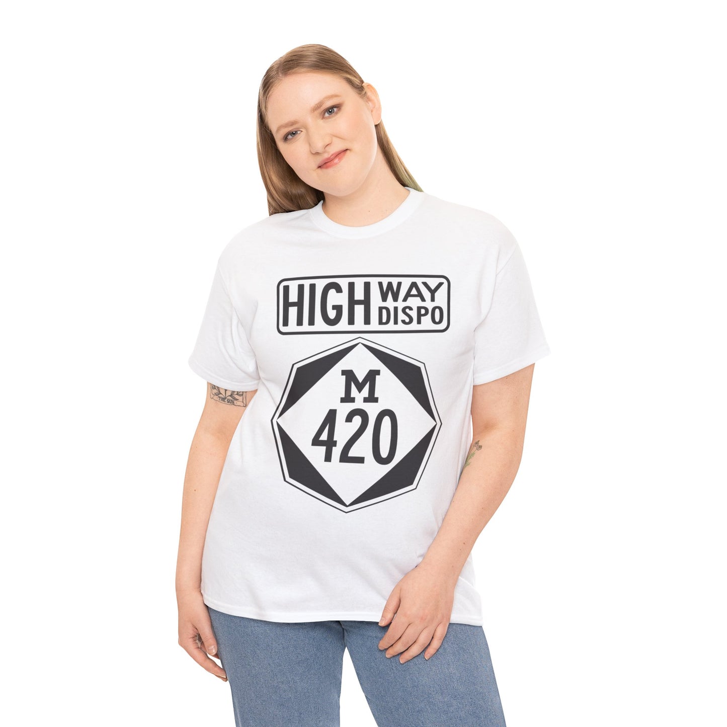 HIGHway Dispo M420 Unisex Heavy Cotton Tee