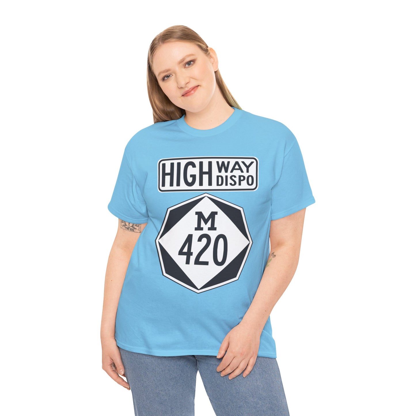 HIGHway Dispo M420 Unisex Heavy Cotton Tee