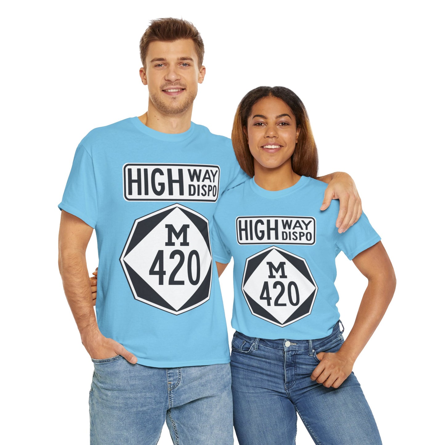 HIGHway Dispo M420 Unisex Heavy Cotton Tee