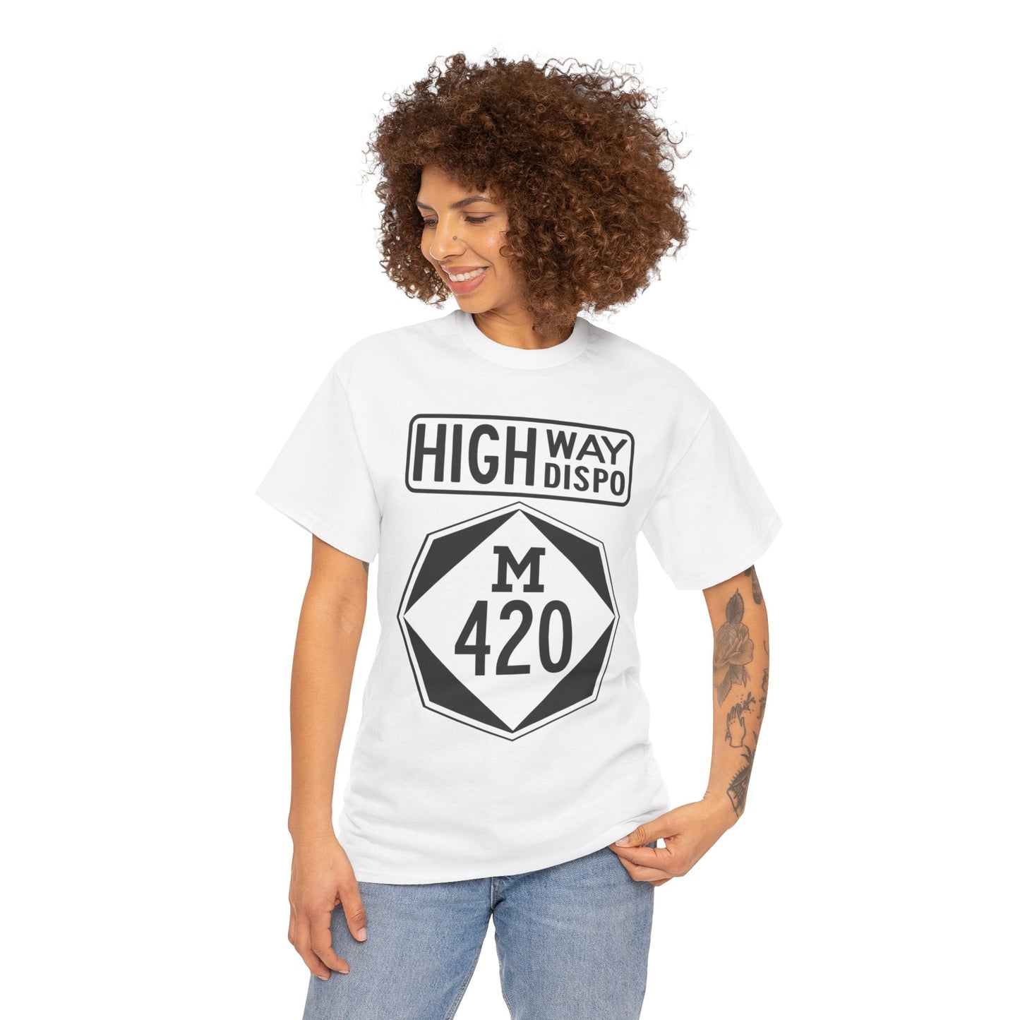 HIGHway Dispo M420 Unisex Heavy Cotton Tee