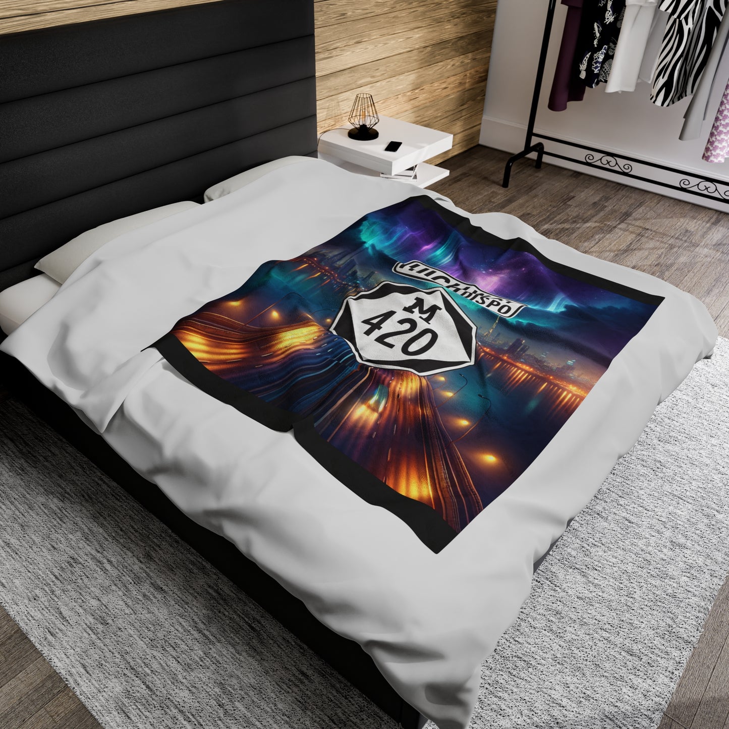 HIGHway Dispo M420 Velveteen Plush Blanket