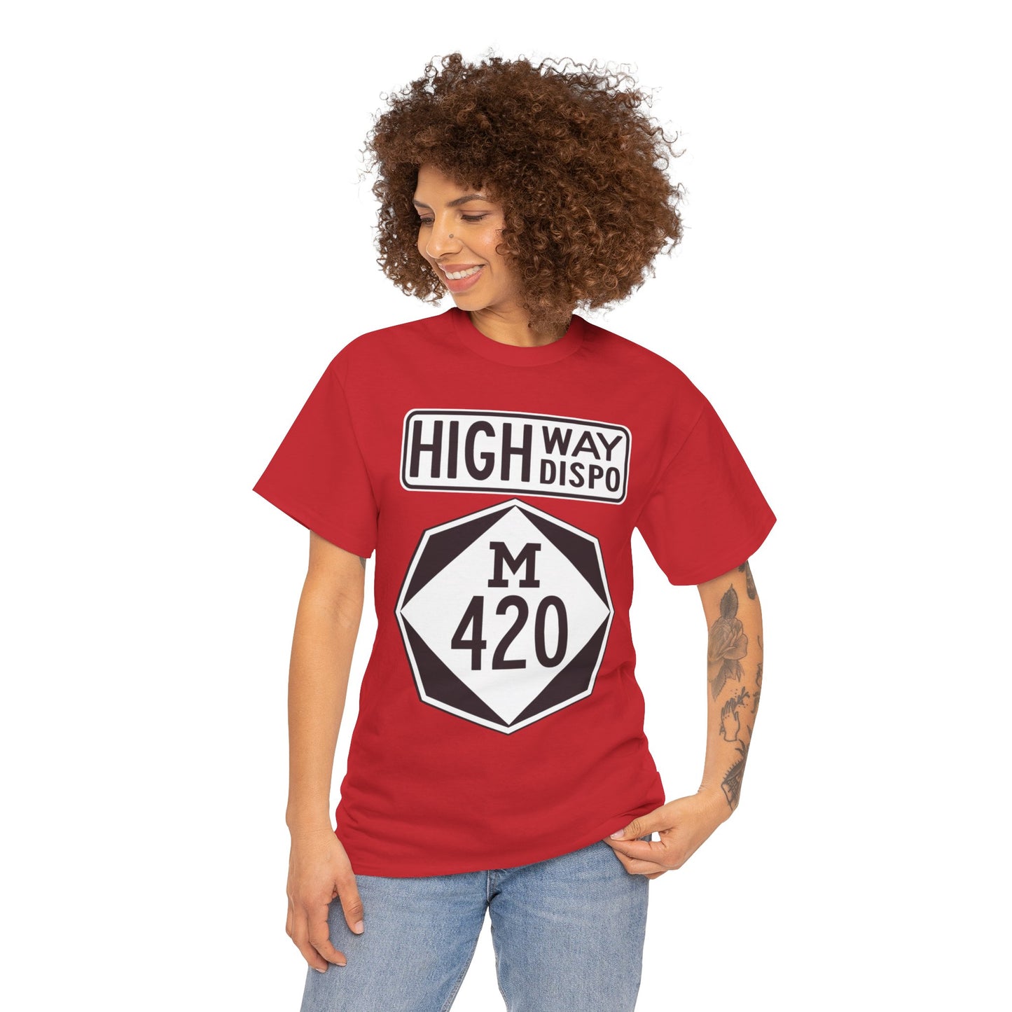 HIGHway Dispo M420 Unisex Heavy Cotton Tee