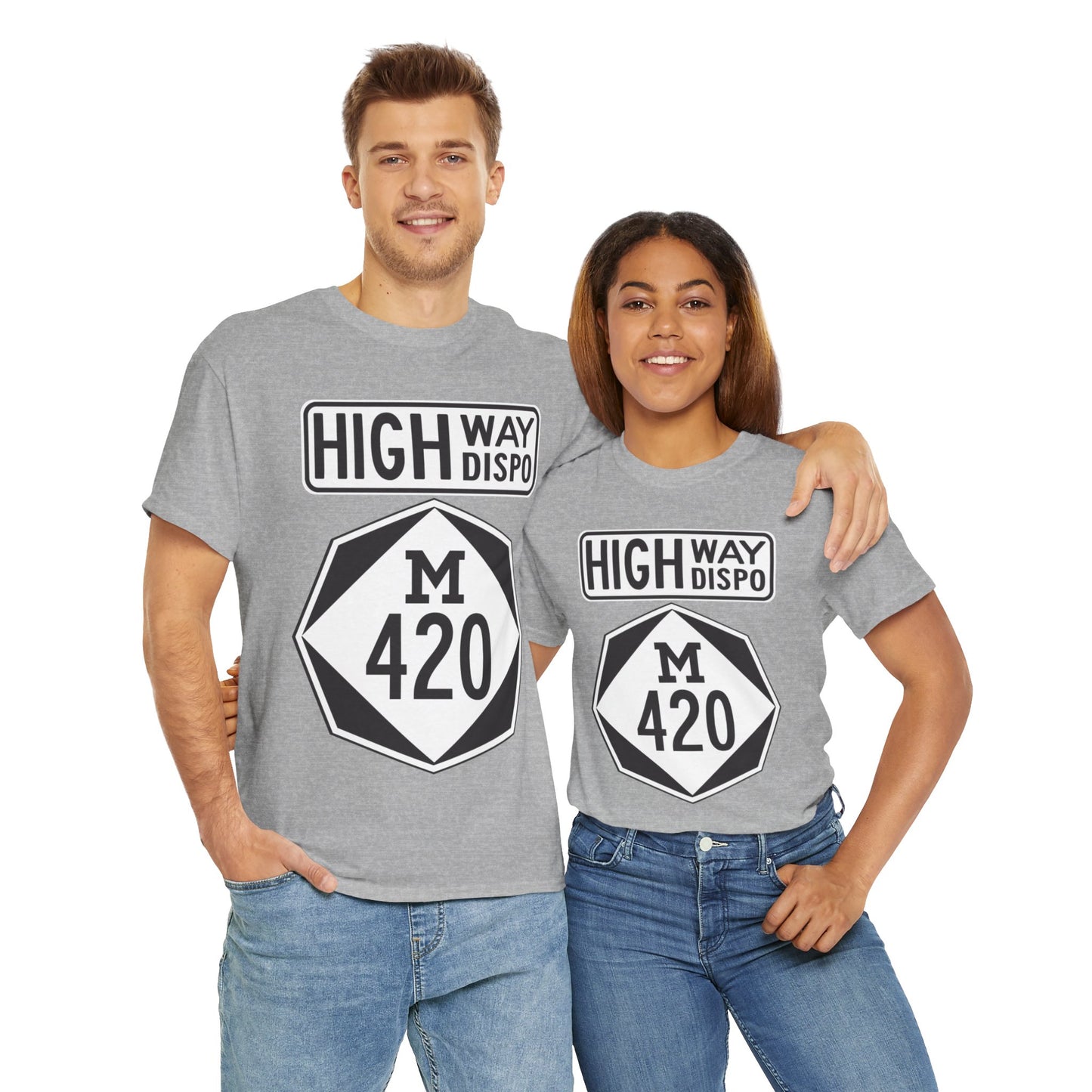 HIGHway Dispo M420 Unisex Heavy Cotton Tee