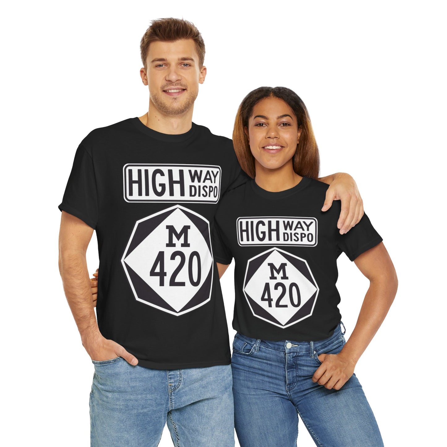 HIGHway Dispo M420 Unisex Heavy Cotton Tee