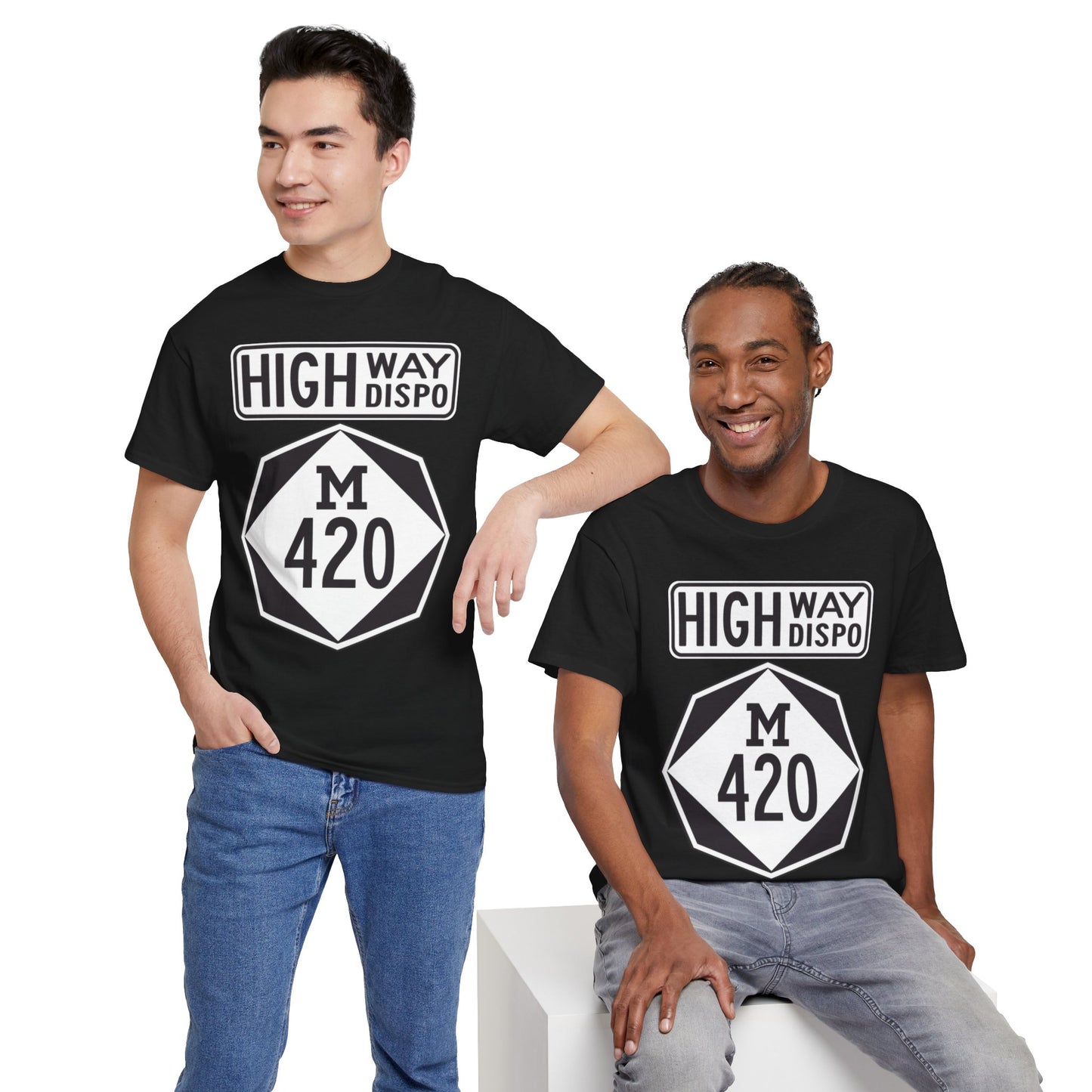 HIGHway Dispo M420 Unisex Heavy Cotton Tee