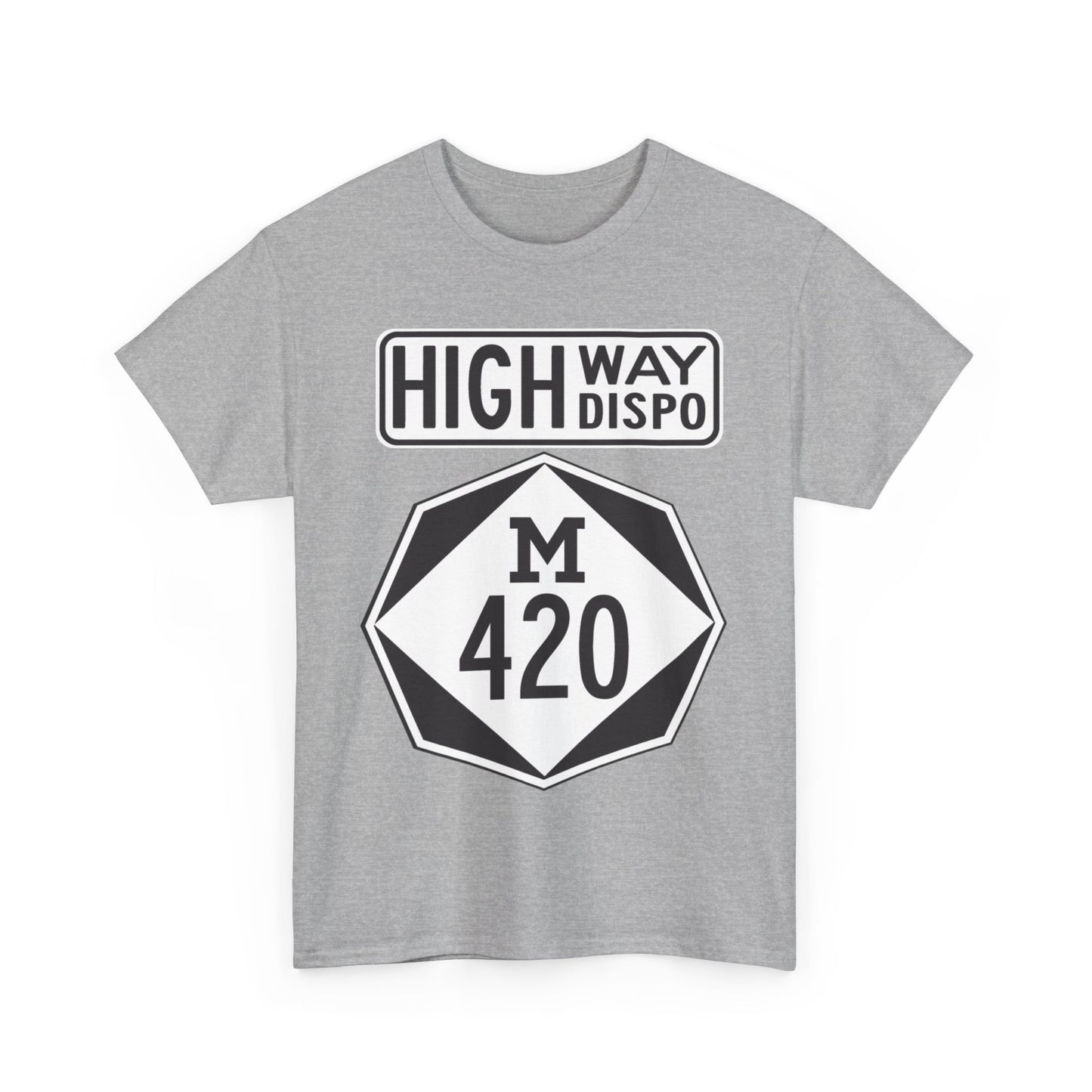 HIGHway Dispo M420 Unisex Heavy Cotton Tee