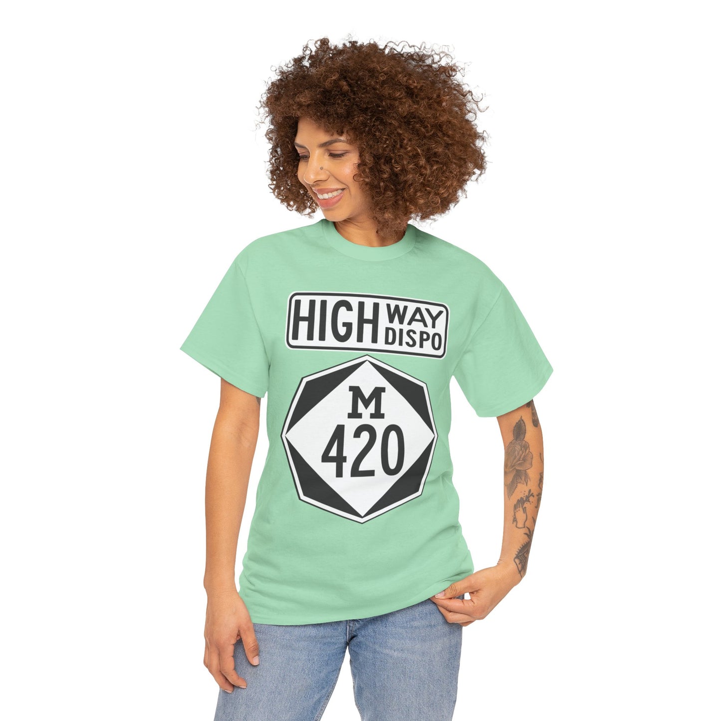 HIGHway Dispo M420 Unisex Heavy Cotton Tee