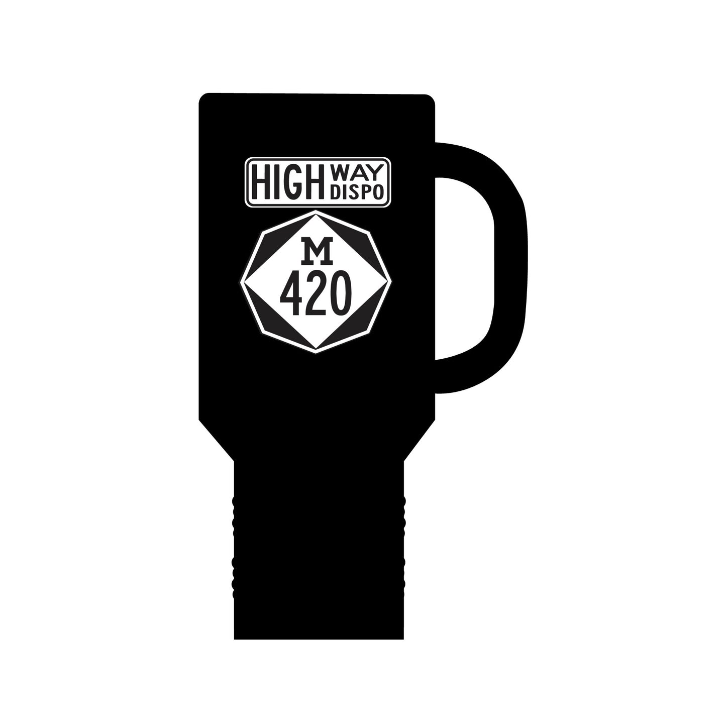 HIGHway Dispo M420 Insulated Travel Mug, 40oz