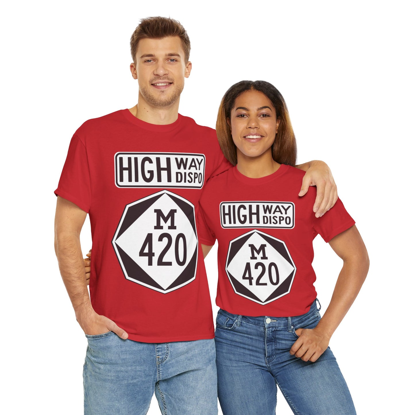 HIGHway Dispo M420 Unisex Heavy Cotton Tee