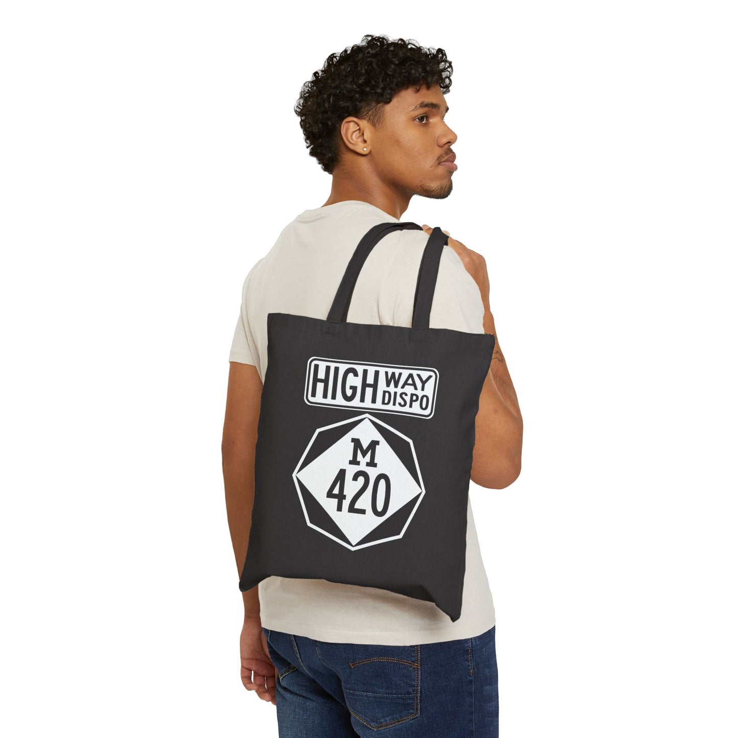 HIGHway Dispo M420 Cotton Canvas Tote Bag