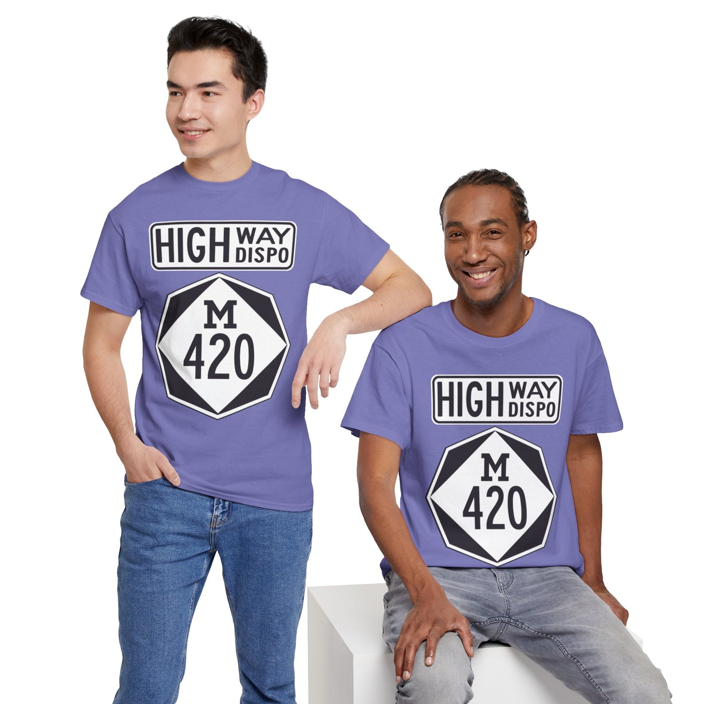 HIGHway Dispo M420 Unisex Heavy Cotton Tee