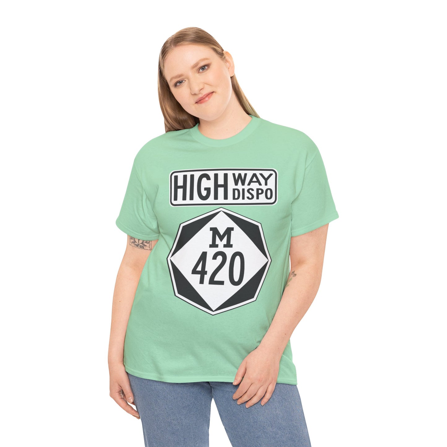 HIGHway Dispo M420 Unisex Heavy Cotton Tee