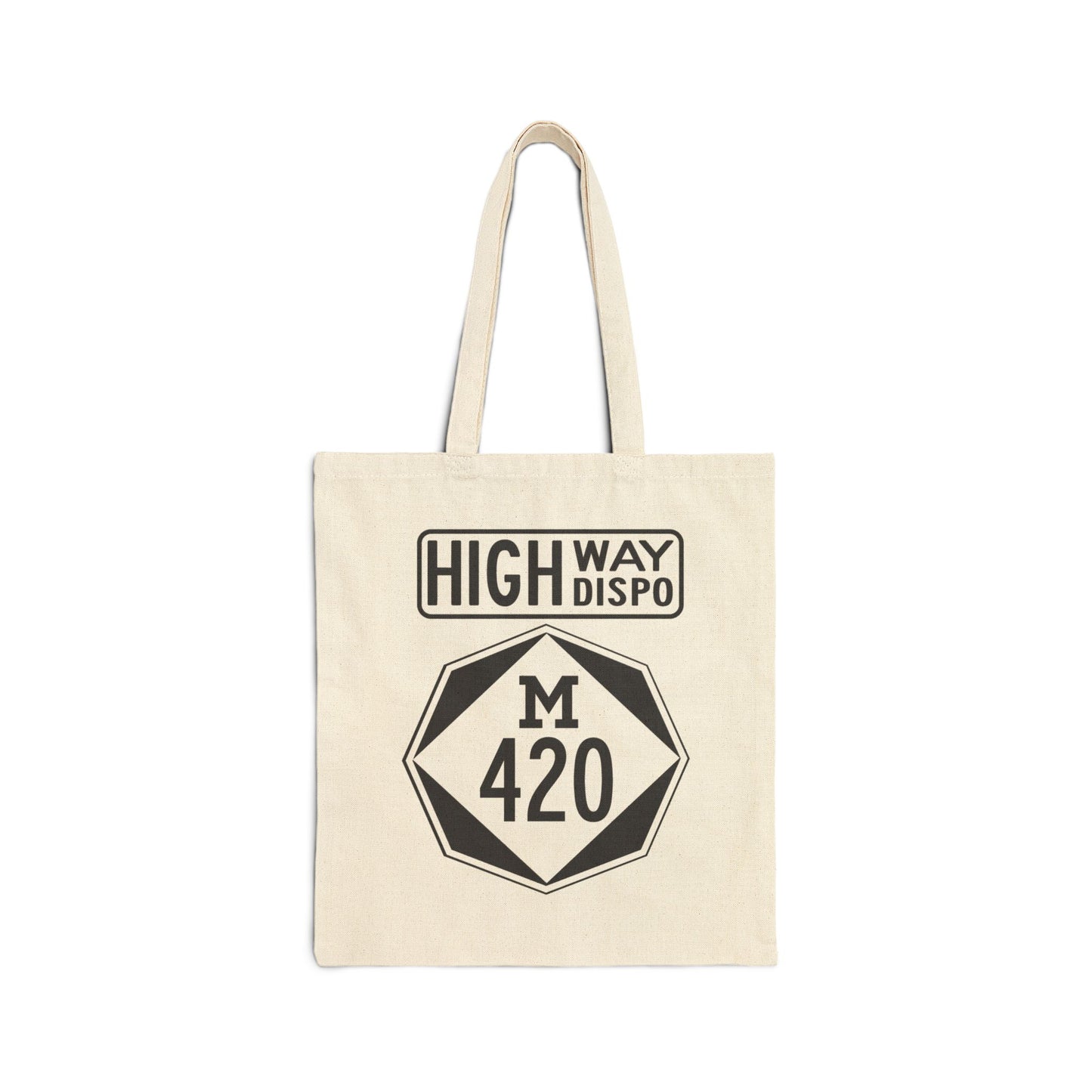 HIGHway Dispo M420 Cotton Canvas Tote Bag