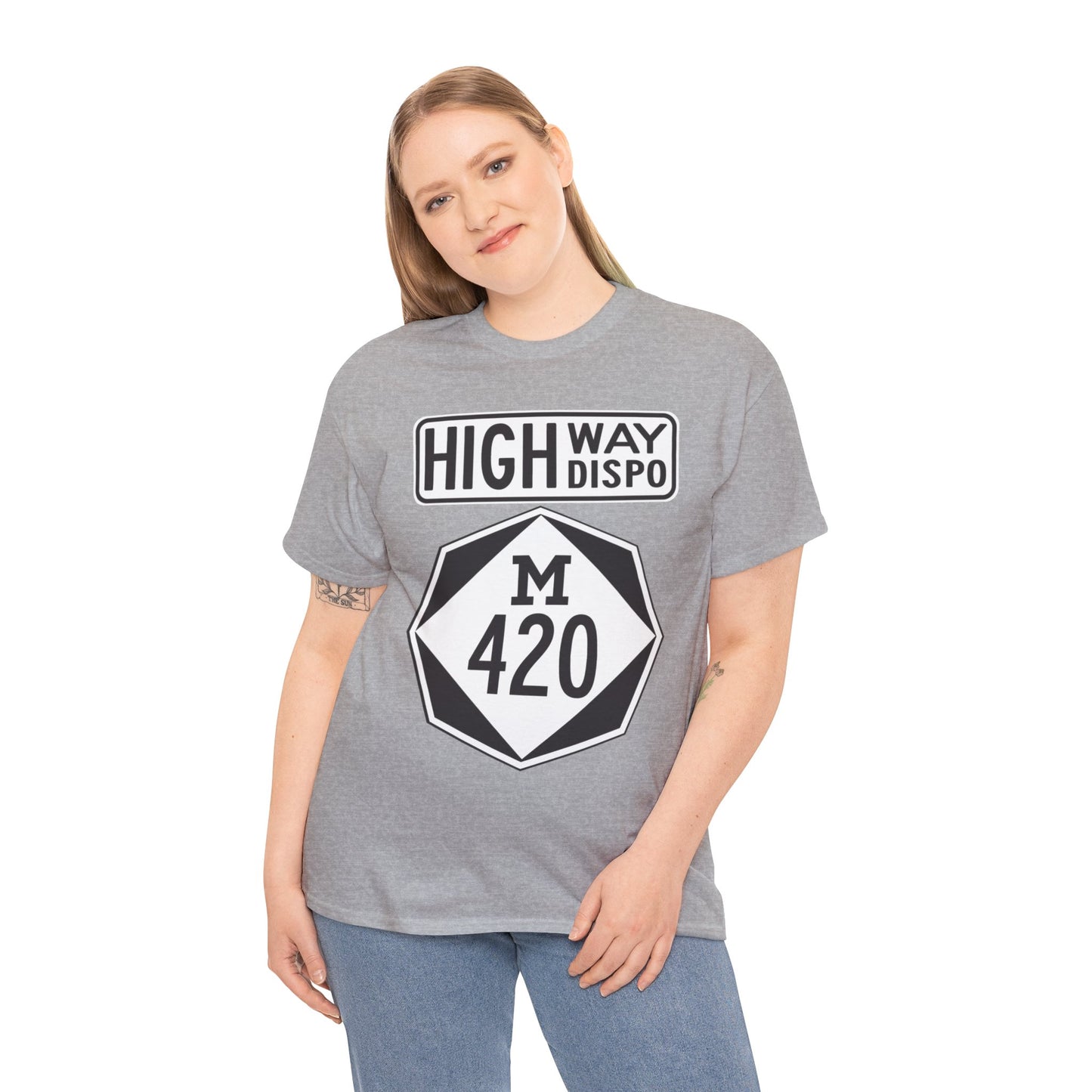 HIGHway Dispo M420 Unisex Heavy Cotton Tee