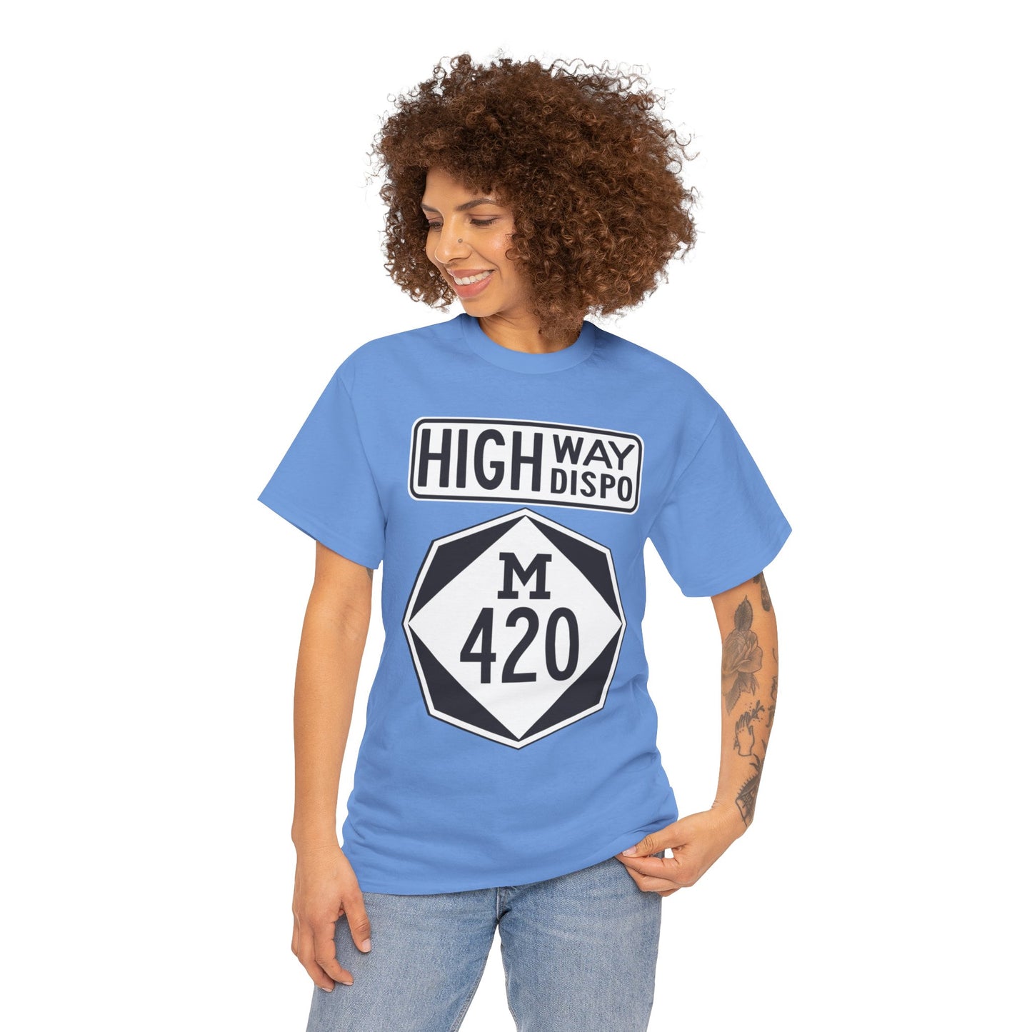 HIGHway Dispo M420 Unisex Heavy Cotton Tee