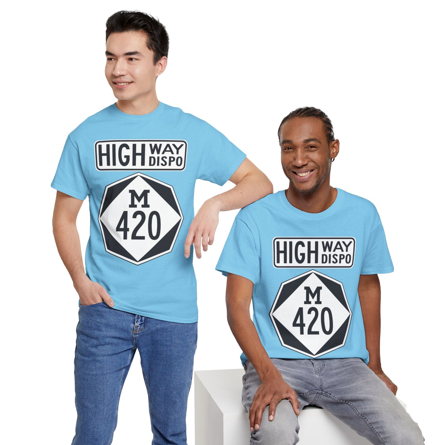 HIGHway Dispo M420 Unisex Heavy Cotton Tee