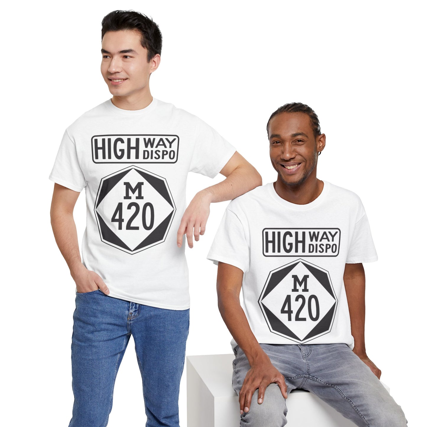 HIGHway Dispo M420 Unisex Heavy Cotton Tee