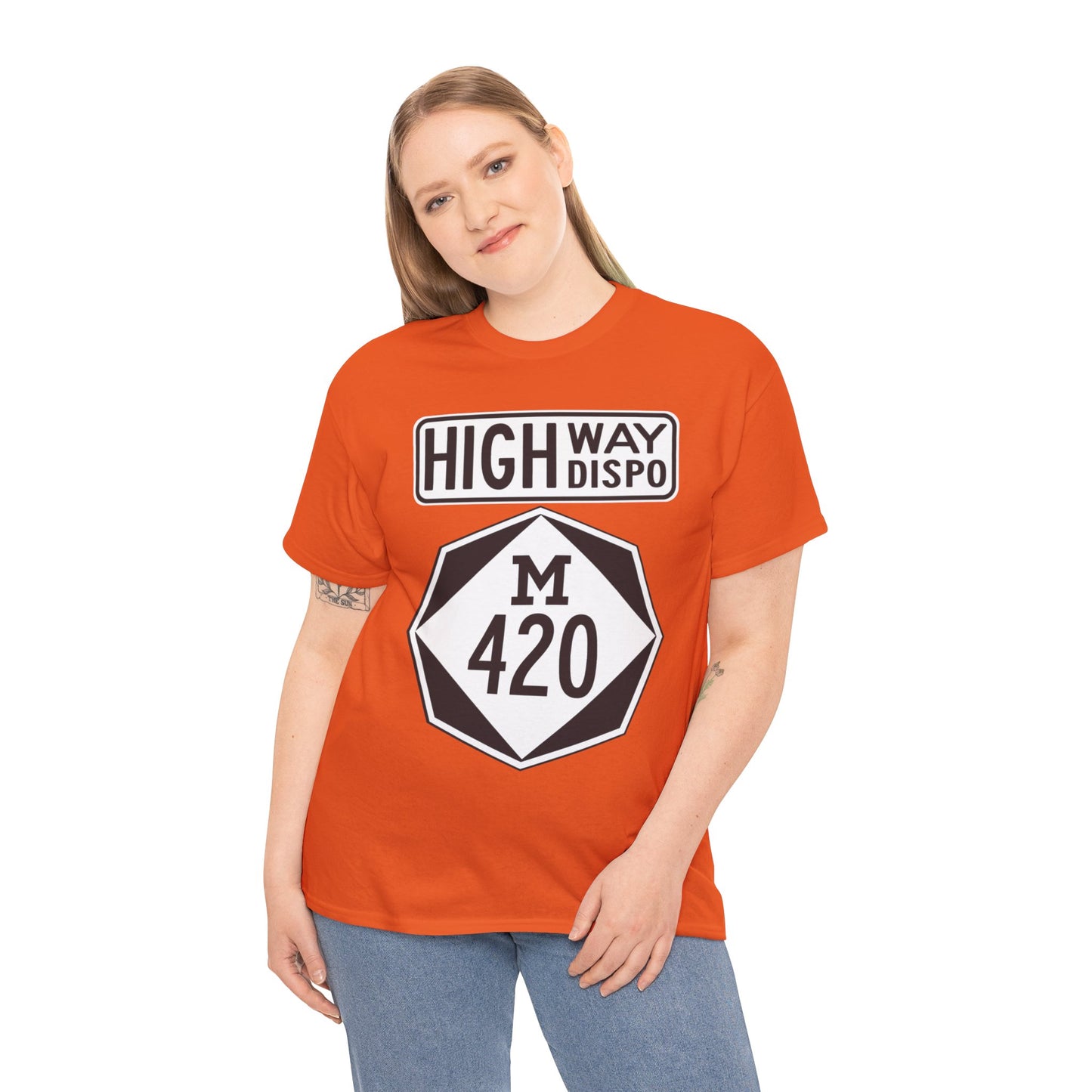 HIGHway Dispo M420 Unisex Heavy Cotton Tee