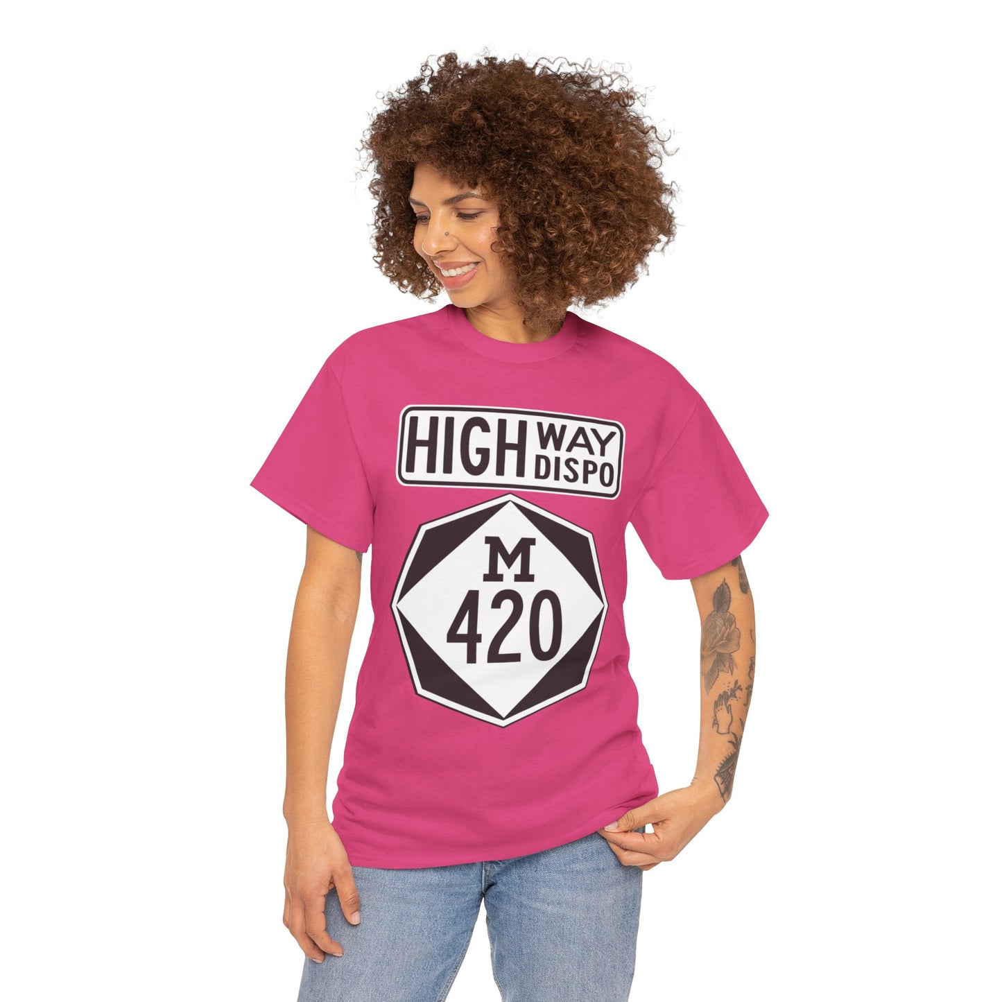 HIGHway Dispo M420 Unisex Heavy Cotton Tee