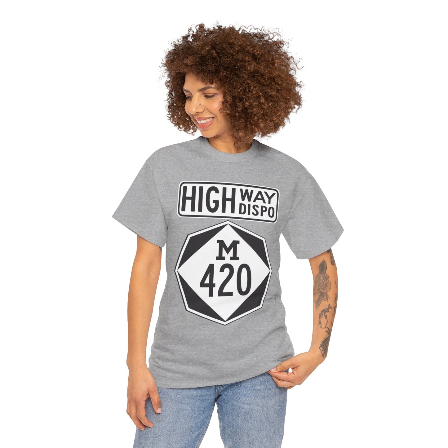 HIGHway Dispo M420 Unisex Heavy Cotton Tee