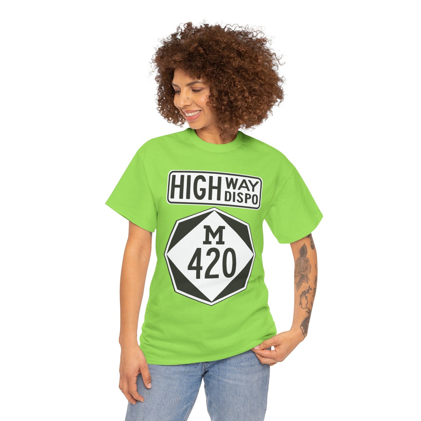 HIGHway Dispo M420 Unisex Heavy Cotton Tee