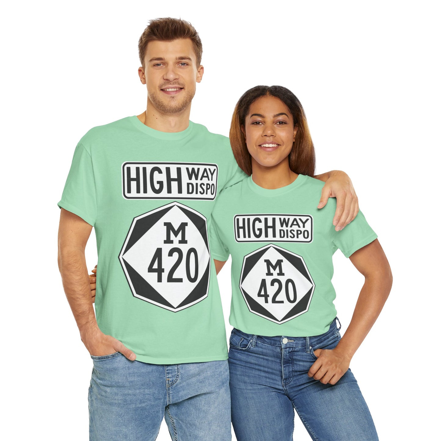 HIGHway Dispo M420 Unisex Heavy Cotton Tee