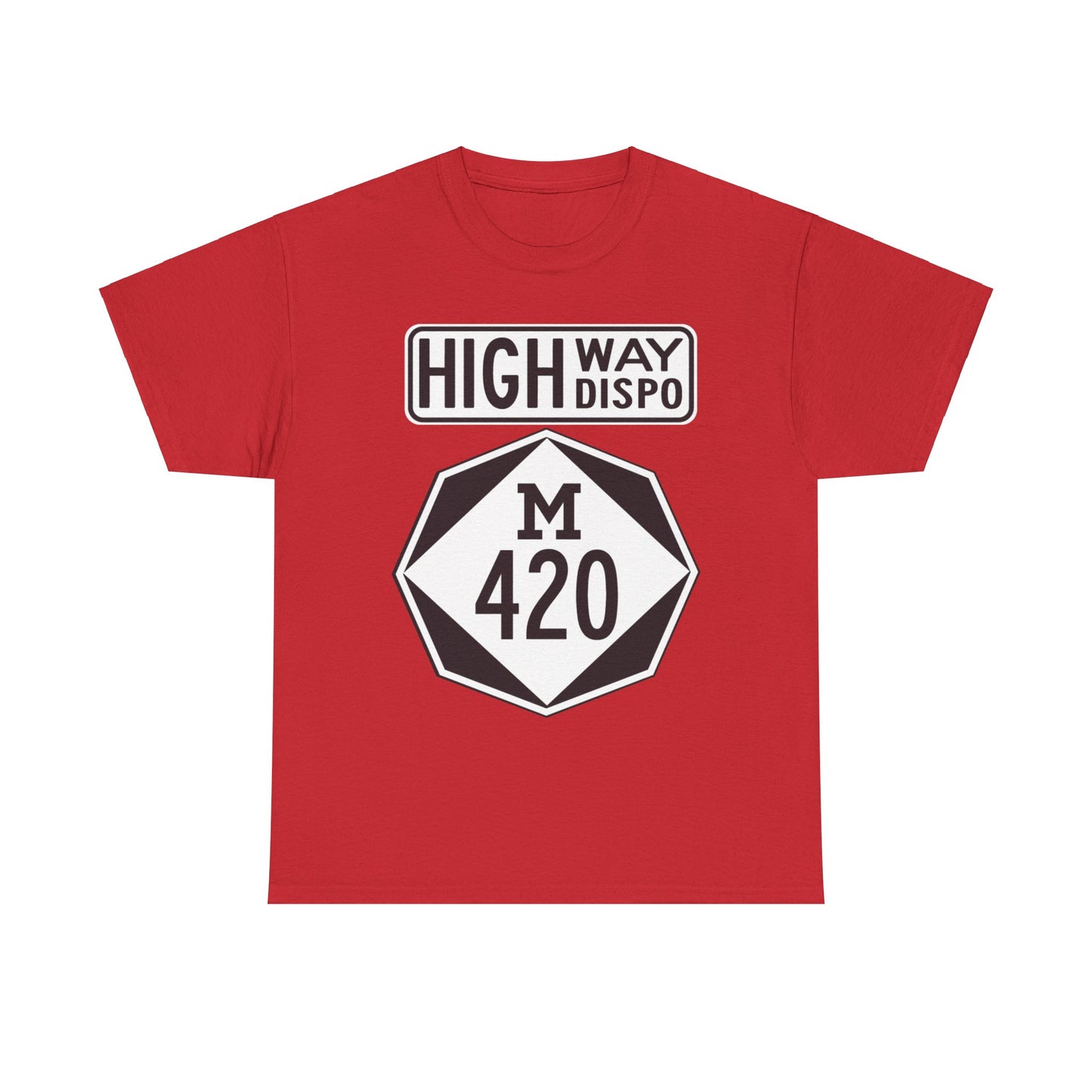 HIGHway Dispo M420 Unisex Heavy Cotton Tee