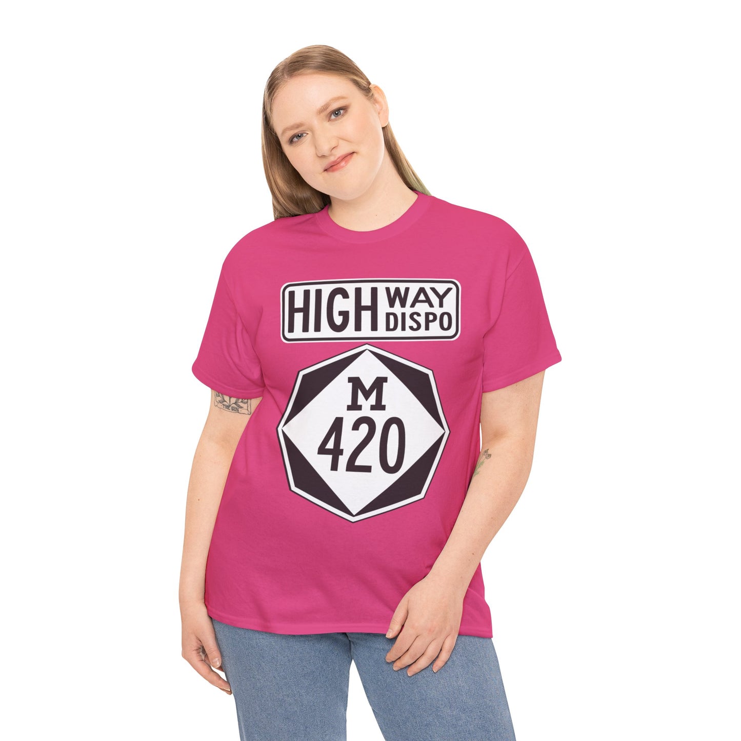 HIGHway Dispo M420 Unisex Heavy Cotton Tee