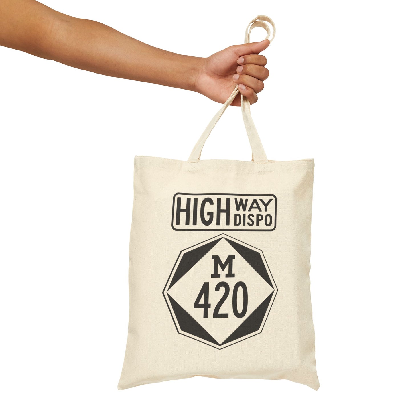 HIGHway Dispo M420 Cotton Canvas Tote Bag