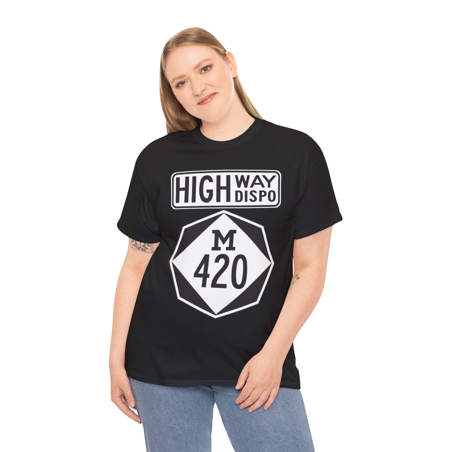 HIGHway Dispo M420 Unisex Heavy Cotton Tee