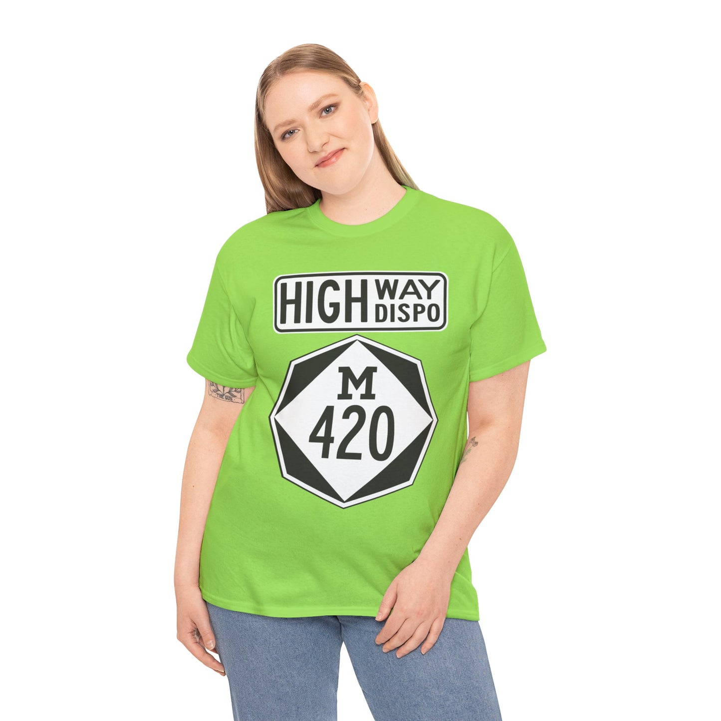 HIGHway Dispo M420 Unisex Heavy Cotton Tee